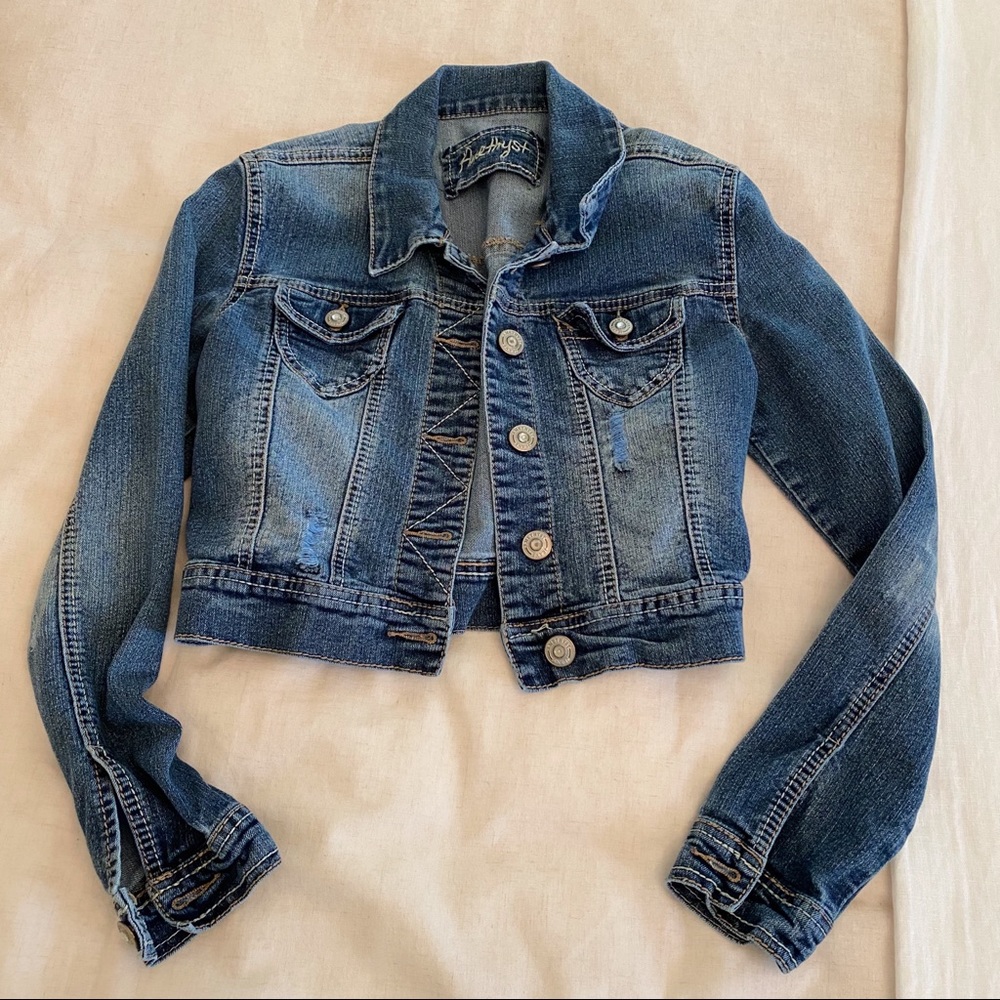 Cropped Denim Jacket